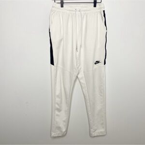 Nike track joggers white Size large